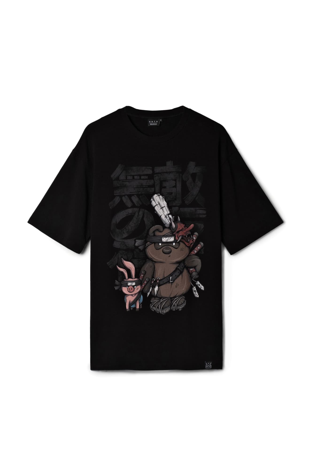 Футболка Винни чёрная